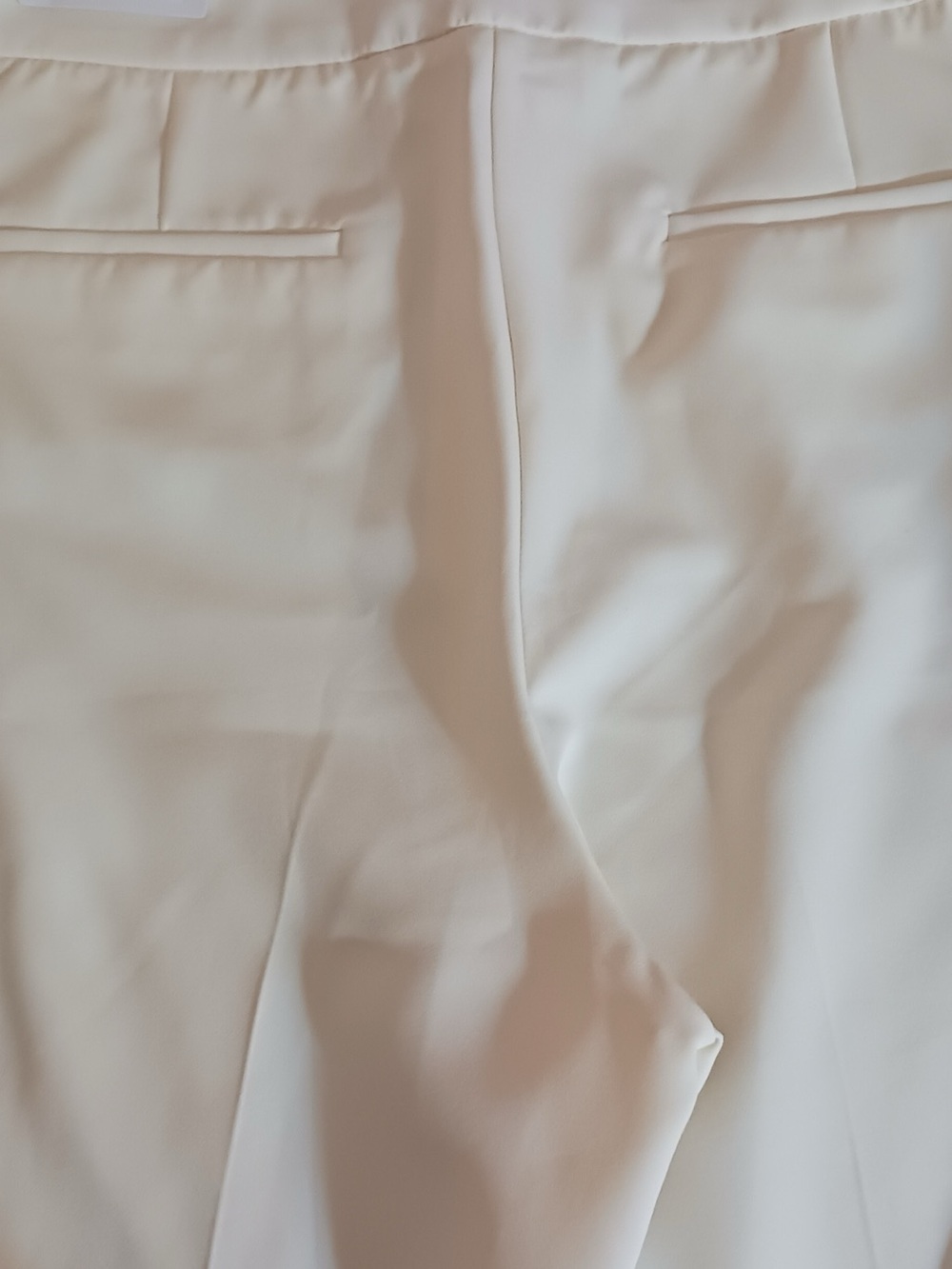 cooper & ella Cream Boot Cut Dress Pants - Picture 3 of 5